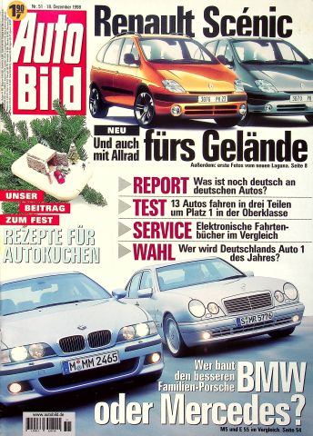Deckblatt Auto Bild (51/1998)